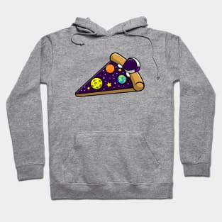 Astronaut And Pizza Hoodie